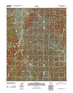 Hunters Point Arizona Historical topographic map, 1:24000 scale, 7.5 X 7.5 Minute, Year 2011