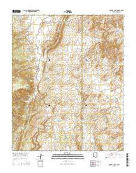 Hunters Point Arizona Current topographic map, 1:24000 scale, 7.5 X 7.5 Minute, Year 2014