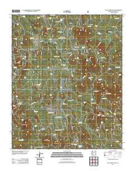 Hutch Mountain Arizona Historical topographic map, 1:24000 scale, 7.5 X 7.5 Minute, Year 2011