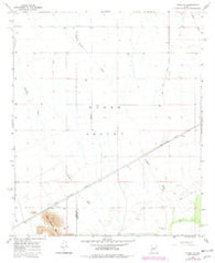 Hyder SE Arizona Historical topographic map, 1:24000 scale, 7.5 X 7.5 Minute, Year 1965
