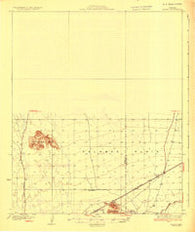 Hyder Arizona Historical topographic map, 1:62500 scale, 15 X 15 Minute, Year 1930