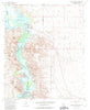 Imperial Reservoir Arizona Historical topographic map, 1:24000 scale, 7.5 X 7.5 Minute, Year 1955