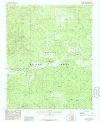 Indian Peak Arizona Historical topographic map, 1:24000 scale, 7.5 X 7.5 Minute, Year 1986