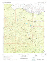 Indian Pine Arizona Historical topographic map, 1:24000 scale, 7.5 X 7.5 Minute, Year 1976