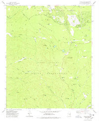 Indian Pine Arizona Historical topographic map, 1:24000 scale, 7.5 X 7.5 Minute, Year 1977