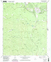 Indian Pine Arizona Historical topographic map, 1:24000 scale, 7.5 X 7.5 Minute, Year 1977