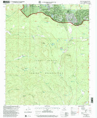Indian Pine Arizona Historical topographic map, 1:24000 scale, 7.5 X 7.5 Minute, Year 1998