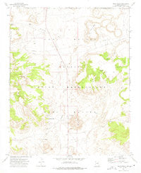Indian Wells Arizona Historical topographic map, 1:24000 scale, 7.5 X 7.5 Minute, Year 1973