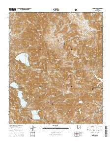 Inspiration Arizona Current topographic map, 1:24000 scale, 7.5 X 7.5 Minute, Year 2014