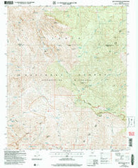 Iron Mountain Arizona Historical topographic map, 1:24000 scale, 7.5 X 7.5 Minute, Year 2004