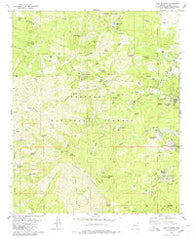Iron Springs Arizona Historical topographic map, 1:24000 scale, 7.5 X 7.5 Minute, Year 1979