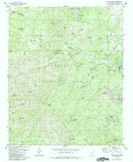 Iron Springs Arizona Historical topographic map, 1:24000 scale, 7.5 X 7.5 Minute, Year 1979