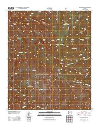 Iron Mountain Arizona Historical topographic map, 1:24000 scale, 7.5 X 7.5 Minute, Year 2011