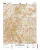Iron Springs Arizona Current topographic map, 1:24000 scale, 7.5 X 7.5 Minute, Year 2014