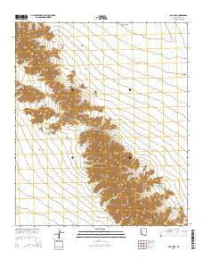 Isla Pinta Arizona Current topographic map, 1:24000 scale, 7.5 X 7.5 Minute, Year 2014