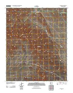Ives Peak Arizona Historical topographic map, 1:24000 scale, 7.5 X 7.5 Minute, Year 2011