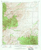 Jackson Mtn. Arizona Historical topographic map, 1:62500 scale, 15 X 15 Minute, Year 1944