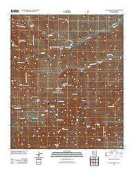 Jackson Mountain Arizona Historical topographic map, 1:24000 scale, 7.5 X 7.5 Minute, Year 2011