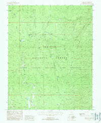 Jacob Lake Arizona Historical topographic map, 1:24000 scale, 7.5 X 7.5 Minute, Year 1988