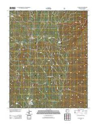 Jacob Lake Arizona Historical topographic map, 1:24000 scale, 7.5 X 7.5 Minute, Year 2012