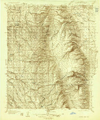 Jacobs Lake Arizona Historical topographic map, 1:48000 scale, 15 X 15 Minute, Year 1936