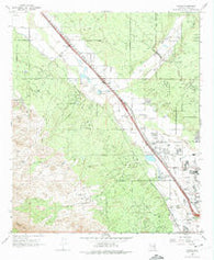 Jaynes Arizona Historical topographic map, 1:24000 scale, 7.5 X 7.5 Minute, Year 1968