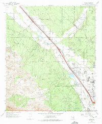 Jaynes Arizona Historical topographic map, 1:24000 scale, 7.5 X 7.5 Minute, Year 1968