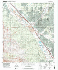 Jaynes Arizona Historical topographic map, 1:24000 scale, 7.5 X 7.5 Minute, Year 1996