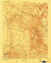 Jerome Arizona Historical topographic map, 1:125000 scale, 30 X 30 Minute, Year 1905
