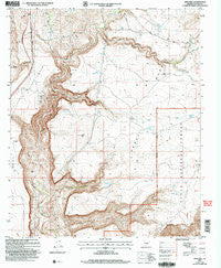 Joes Hill Arizona Historical topographic map, 1:24000 scale, 7.5 X 7.5 Minute, Year 2004