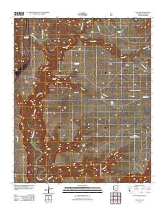 Joes Hill Arizona Historical topographic map, 1:24000 scale, 7.5 X 7.5 Minute, Year 2011