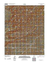 John Daw Mesa Arizona Historical topographic map, 1:24000 scale, 7.5 X 7.5 Minute, Year 2011