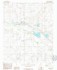 Joseph City Arizona Historical topographic map, 1:24000 scale, 7.5 X 7.5 Minute, Year 1986