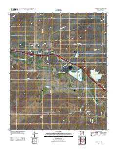 Joseph City Arizona Historical topographic map, 1:24000 scale, 7.5 X 7.5 Minute, Year 2011