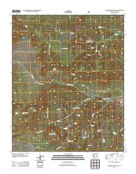 Juniper Mountains Arizona Historical topographic map, 1:24000 scale, 7.5 X 7.5 Minute, Year 2012