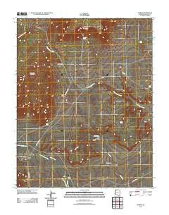 Kaibab Arizona Historical topographic map, 1:24000 scale, 7.5 X 7.5 Minute, Year 2011