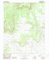 Kaibab Arizona Historical topographic map, 1:24000 scale, 7.5 X 7.5 Minute, Year 1988