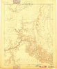 Kaibab Arizona Historical topographic map, 1:250000 scale, 1 X 1 Degree, Year 1886
