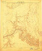 Kaibab Arizona Historical topographic map, 1:250000 scale, 1 X 1 Degree, Year 1886