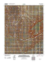 Kaibito Arizona Historical topographic map, 1:24000 scale, 7.5 X 7.5 Minute, Year 2011