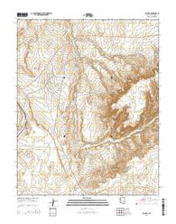 Kaibito Arizona Current topographic map, 1:24000 scale, 7.5 X 7.5 Minute, Year 2014