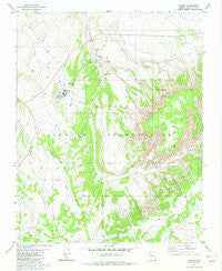 Kaibito Arizona Historical topographic map, 1:24000 scale, 7.5 X 7.5 Minute, Year 1981