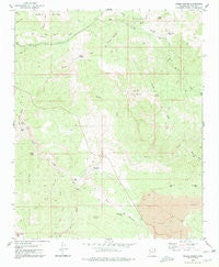 Kaiser Spring Arizona Historical topographic map, 1:24000 scale, 7.5 X 7.5 Minute, Year 1980