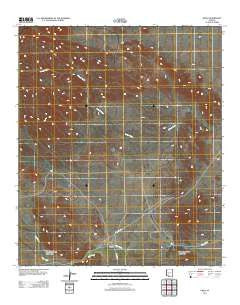 Kaka Arizona Historical topographic map, 1:24000 scale, 7.5 X 7.5 Minute, Year 2011