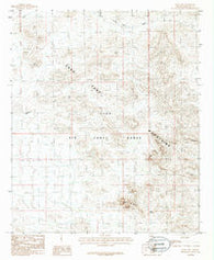 Kaka NW Arizona Historical topographic map, 1:24000 scale, 7.5 X 7.5 Minute, Year 1986