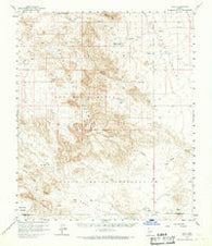 Kaka Arizona Historical topographic map, 1:62500 scale, 15 X 15 Minute, Year 1958