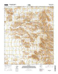 Kaka NW Arizona Current topographic map, 1:24000 scale, 7.5 X 7.5 Minute, Year 2014