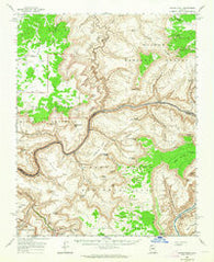 Kanab Point Arizona Historical topographic map, 1:62500 scale, 15 X 15 Minute, Year 1962