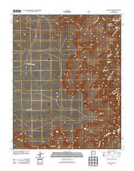 Kanab Point Arizona Historical topographic map, 1:24000 scale, 7.5 X 7.5 Minute, Year 2012