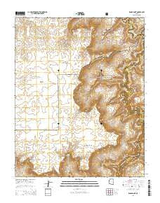 Kanab Point Arizona Current topographic map, 1:24000 scale, 7.5 X 7.5 Minute, Year 2014
